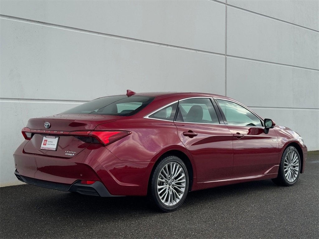 Certified 2019 Toyota Avalon Limited w/ Advanced Safety Package image 7