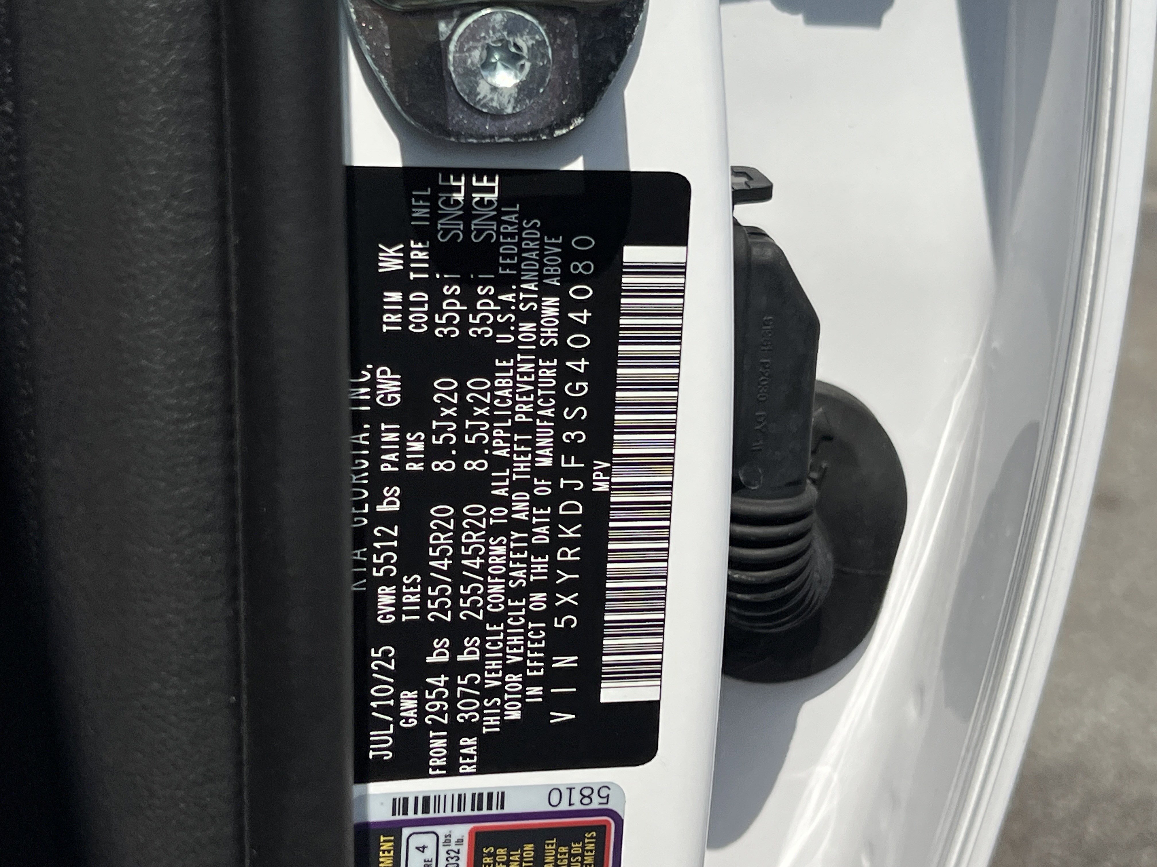 Used 2025 Kia Sorento SX Prestige w/ Olive Brown Leather Package AWD/4WD image 35