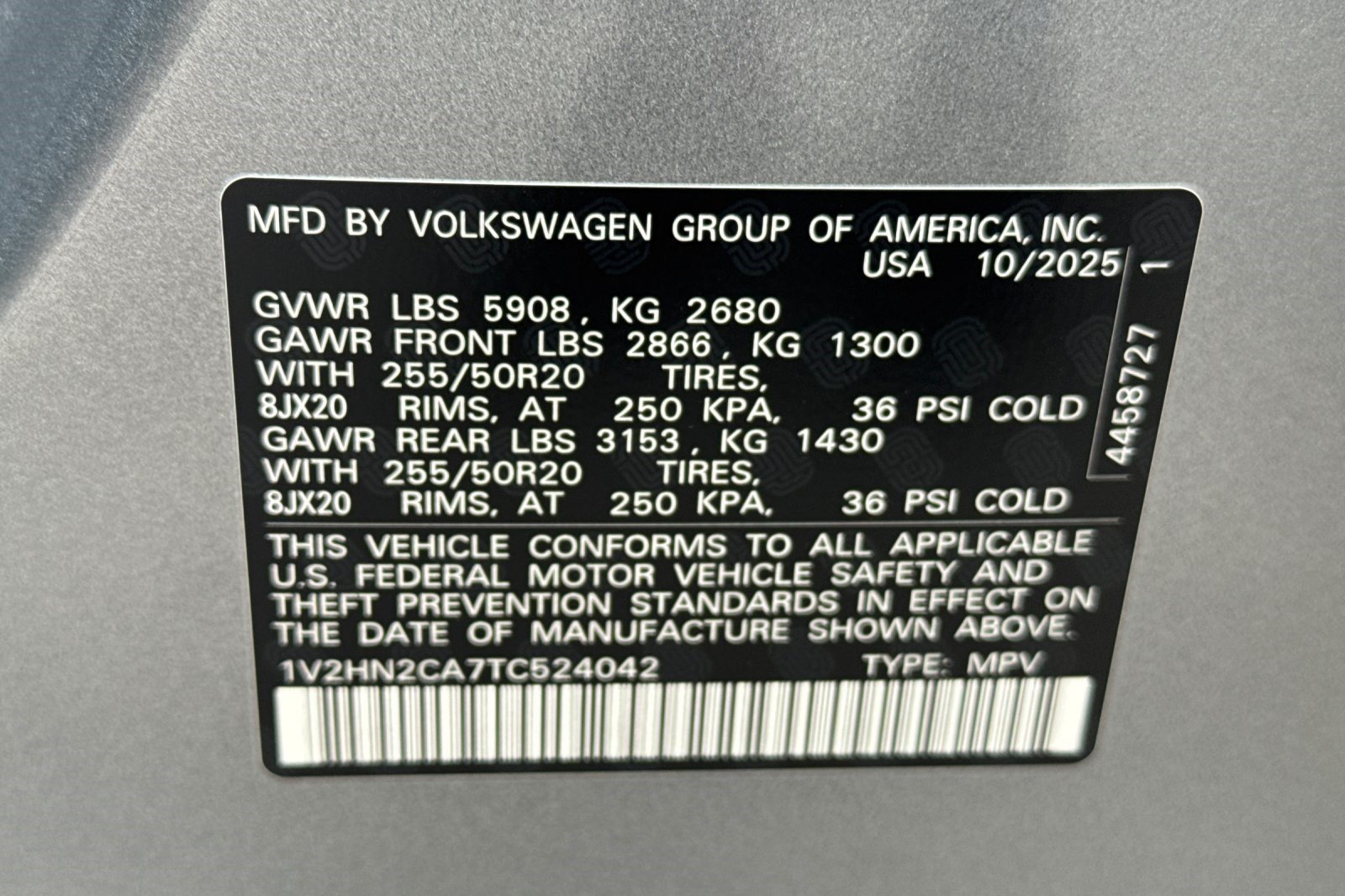 Used 2026 Volkswagen Atlas SE AWD/4WD image 27