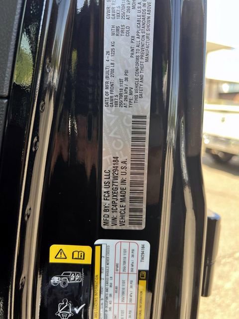 New 2026 Jeep Wrangler Unlimited Sahara AWD/4WD image 9