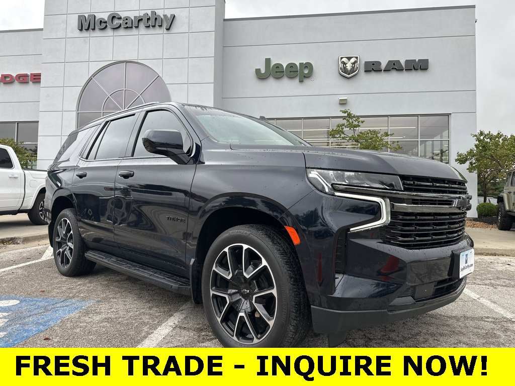 Used 2021 Chevrolet Tahoe RST w/ Rear Media and Nav Package