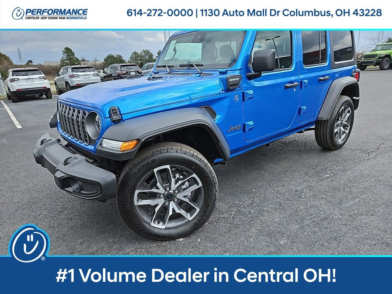 New 2025 Jeep Wrangler Unlimited Sport S 4xe w/ Convenience Group