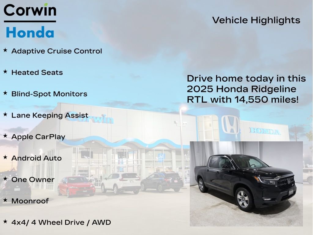 Used 2025 Honda Ridgeline RTL image 6
