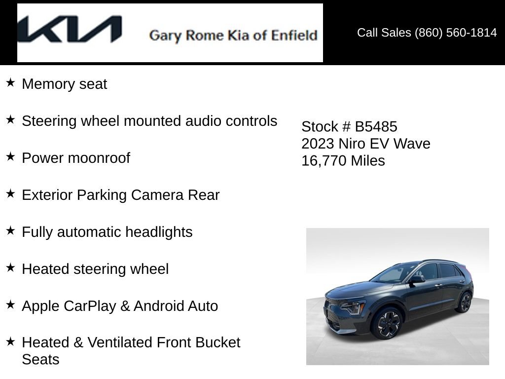 Used 2023 Kia Niro Wave w/ Wave Preserve Package FWD image 19