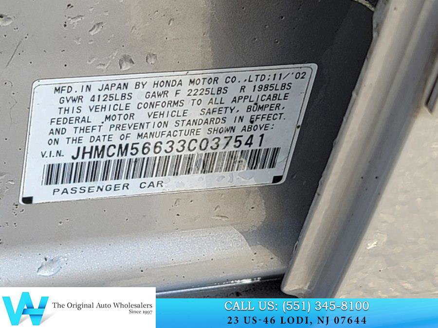 Used 2003 Honda Accord EX image 11