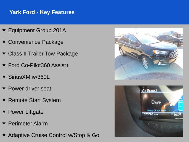 Used 2021 Ford Edge SEL w/ Convenience Package AWD/4WD image 2