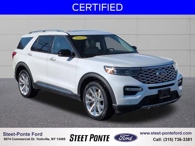 Used 2023 Ford Explorer Platinum w/ Technology Package image 1
