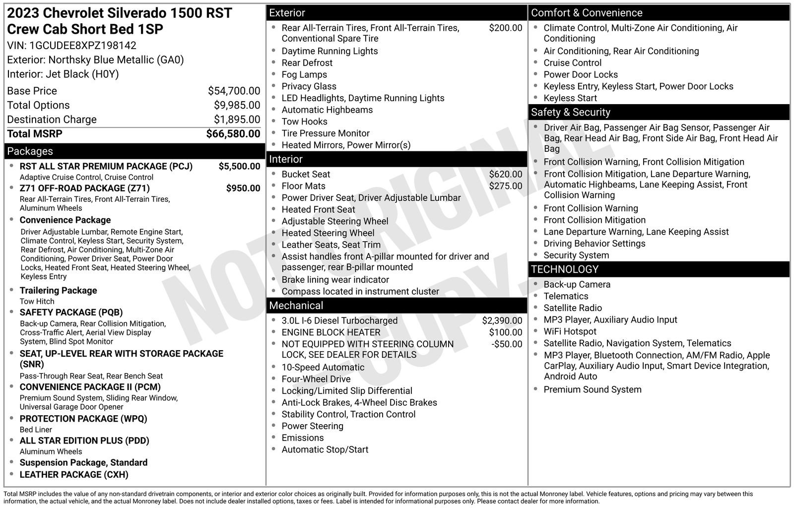 Used 2023 Chevrolet Silverado 1500 RST w/ RST All Star Premium Package AWD/4WD image 8