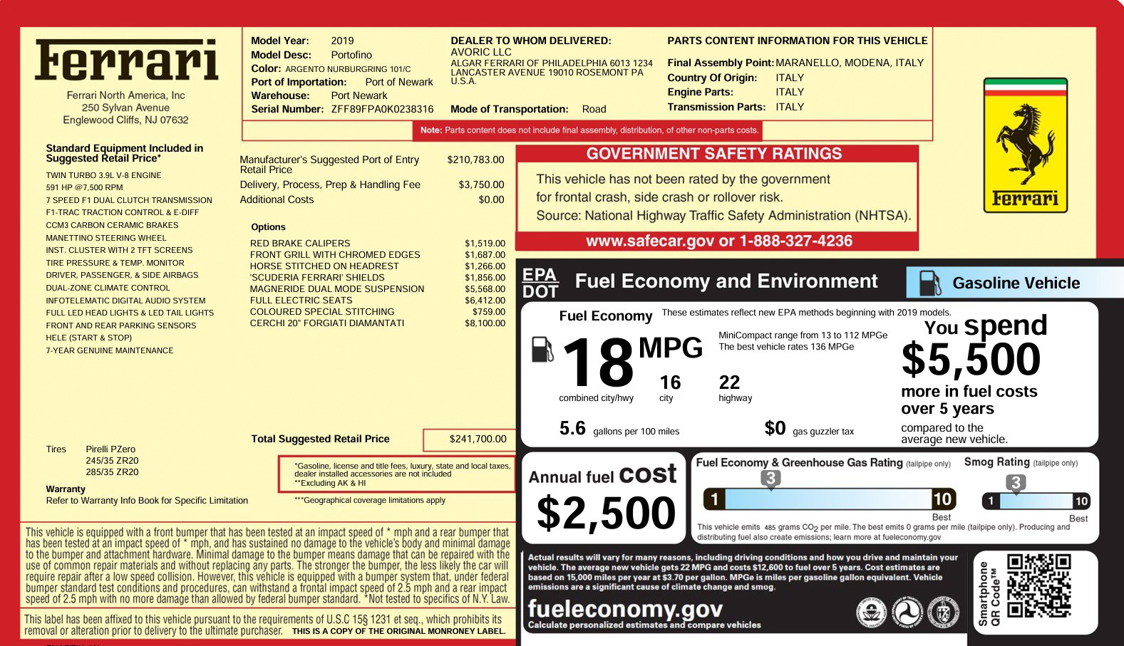 Used 2019 Ferrari Portofino image 25