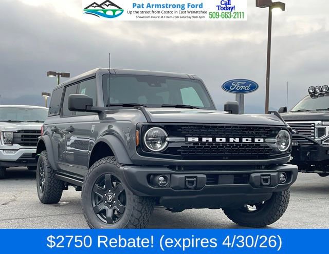 New 2025 Ford Bronco Big Bend w/ Black Diamond Package