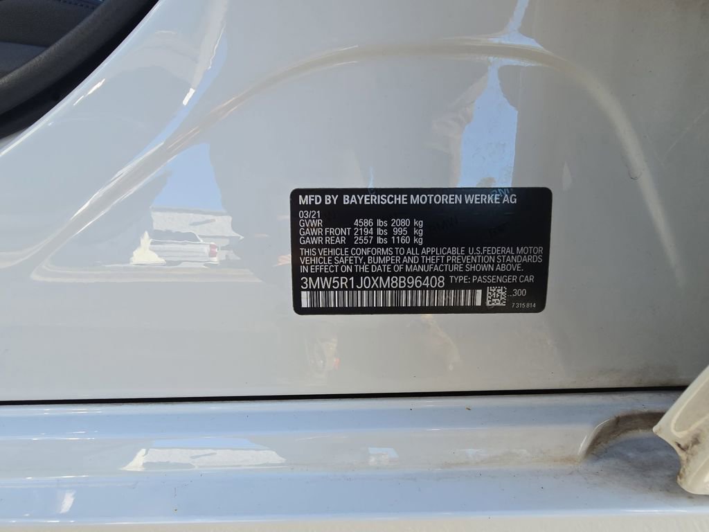 Used 2021 BMW 330i Sedan w/ Convenience Package image 36