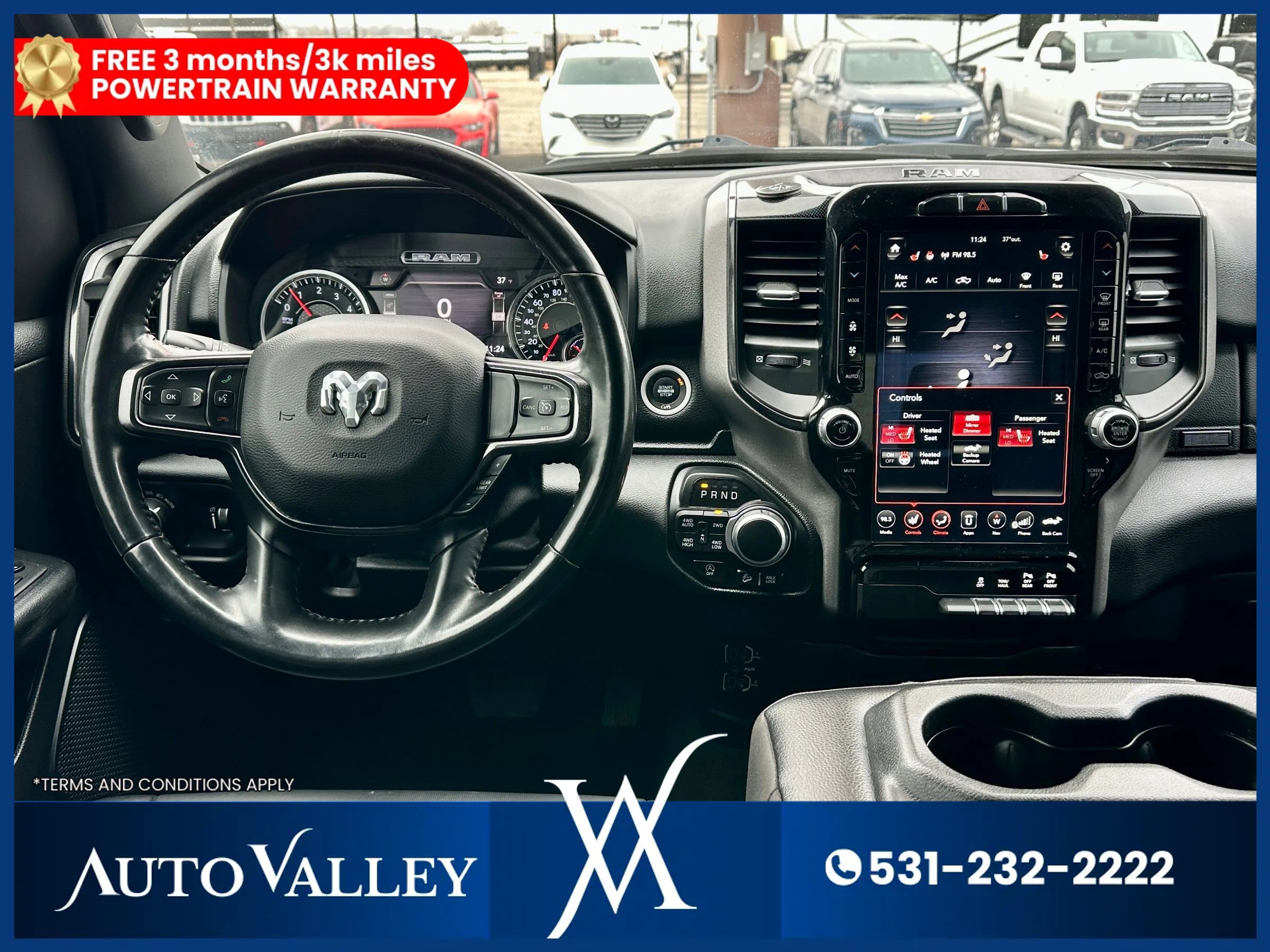 Used 2021 RAM 1500 Big Horn w/ Built-to-serve Edition image 29