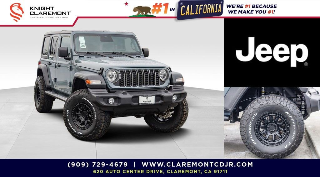 New 2025 Jeep Wrangler Unlimited Sport