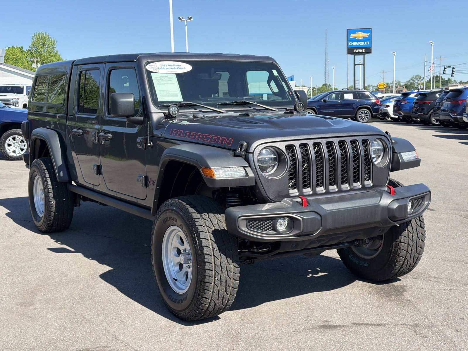 Used 2022 Jeep Gladiator Rubicon w/ LED Lighting Group AWD/4WD image 1