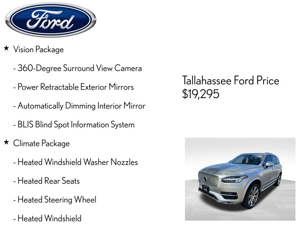 Used 2016 Volvo XC90 T6 Inscription w/ Vision Package image 4