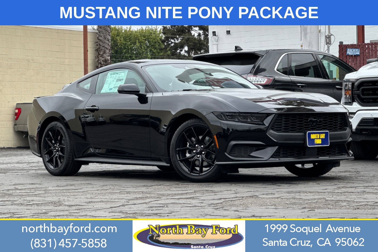New 2026 Ford Mustang Premium w/ Mustang Nite Pony Package