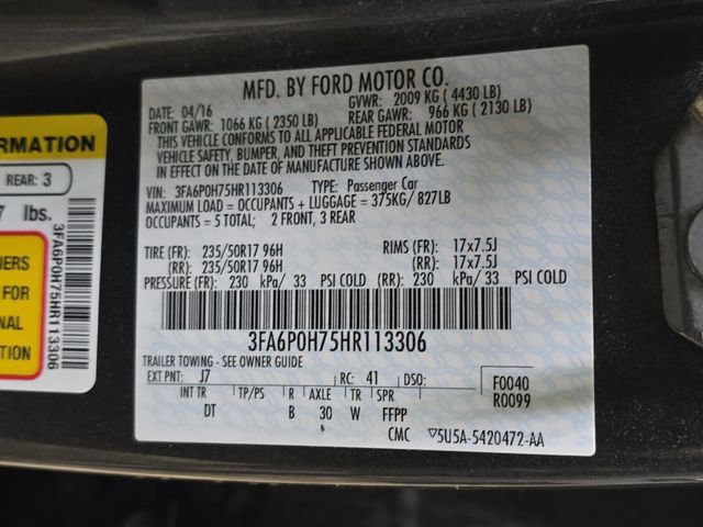 Used 2017 Ford Fusion SE image 35