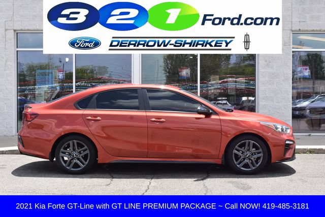 Used 2021 Kia Forte GT-Line w/ GT-Line Premium Package FWD image 3