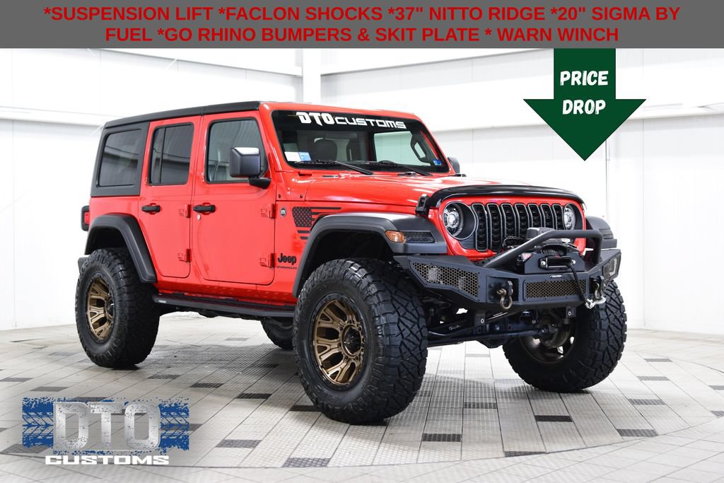Used 2024 Jeep Wrangler Unlimited Sport AWD/4WD image 1