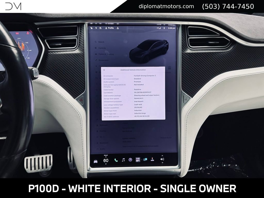 Used 2017 Tesla Model X P100D AWD/4WD image 32