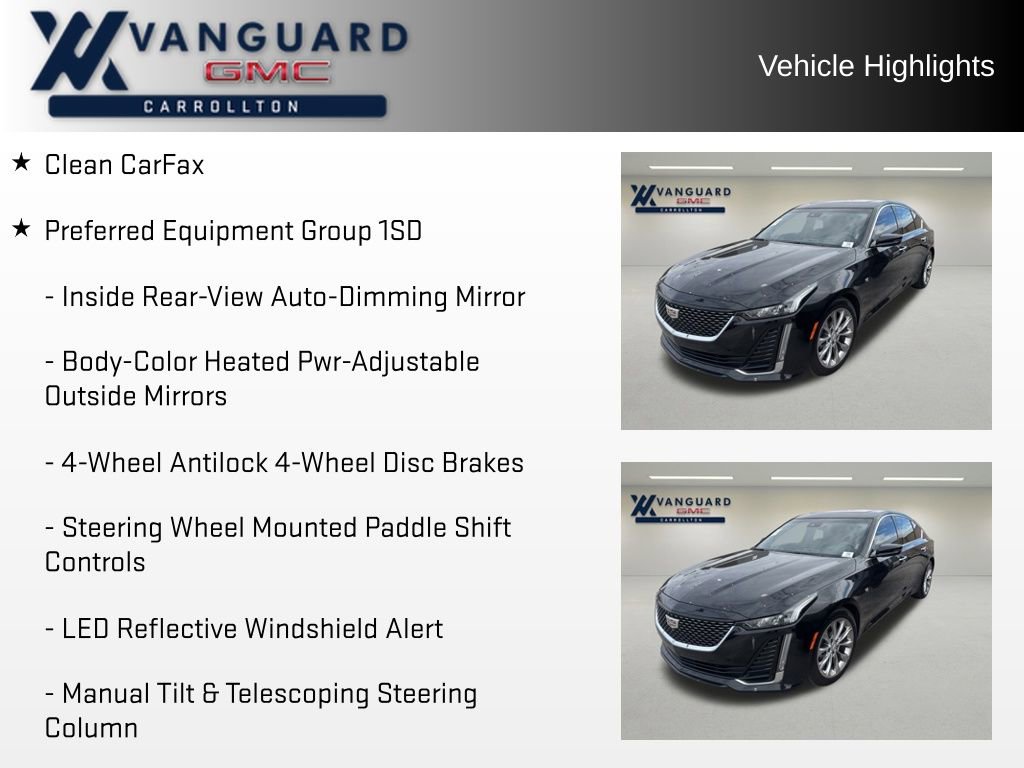 Used 2021 Cadillac CT5 Premium Luxury w/ Lighting Package image 5