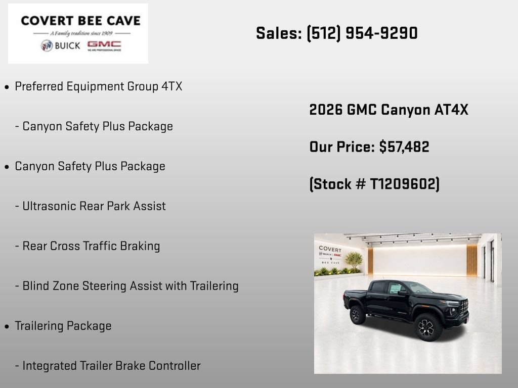 New 2026 GMC Canyon AT4X AWD/4WD image 32