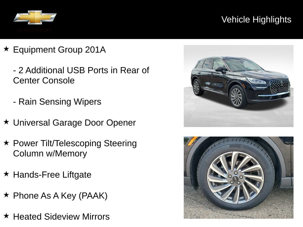 Used 2024 Lincoln Corsair Reserve w/ Equipment Group 201A AWD/4WD image 19