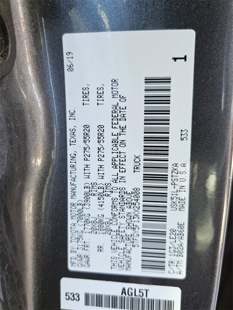 Used 2019 Toyota Tundra Platinum image 46