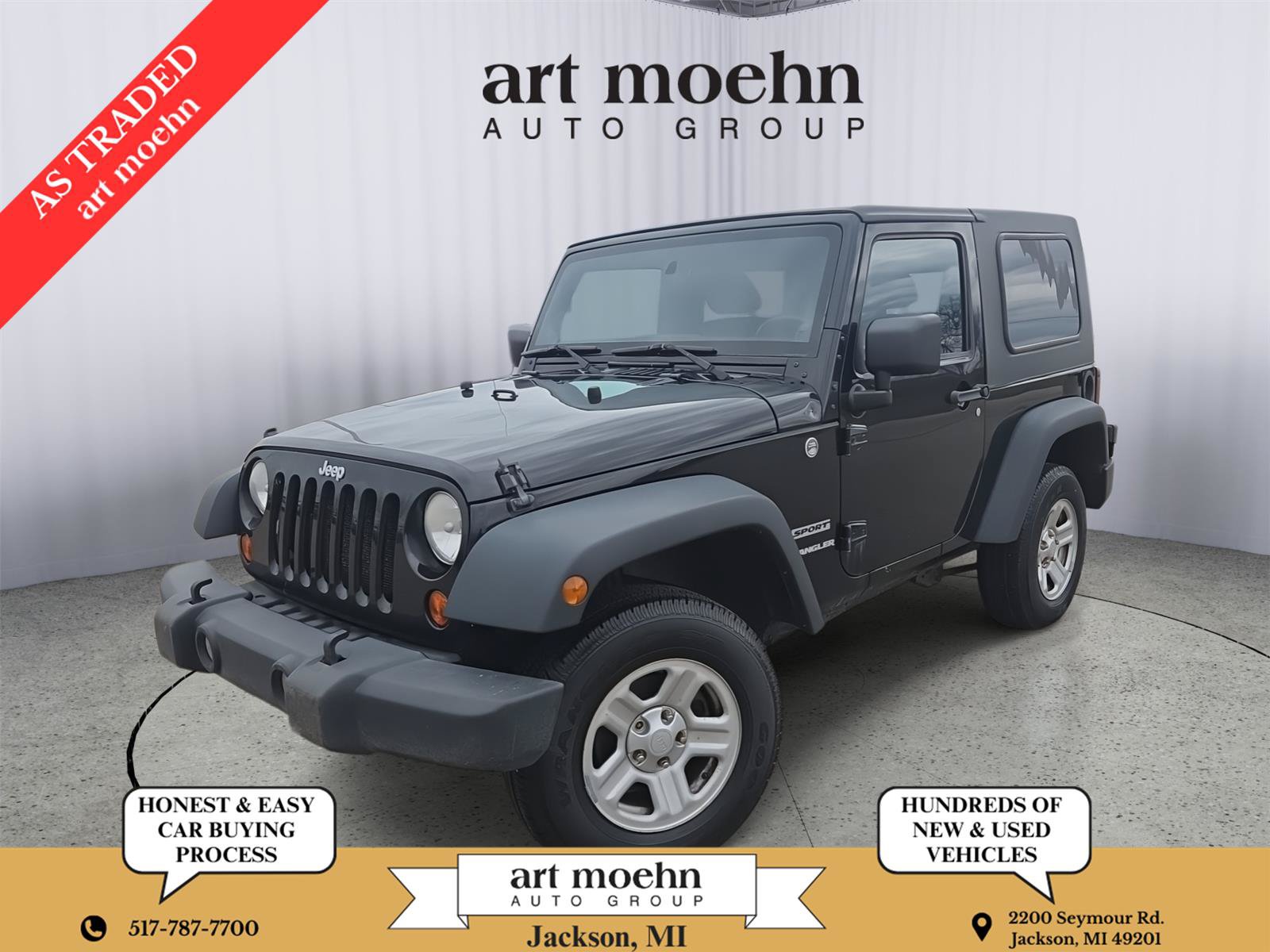 Used 2012 Jeep Wrangler Sport AWD/4WD video 1