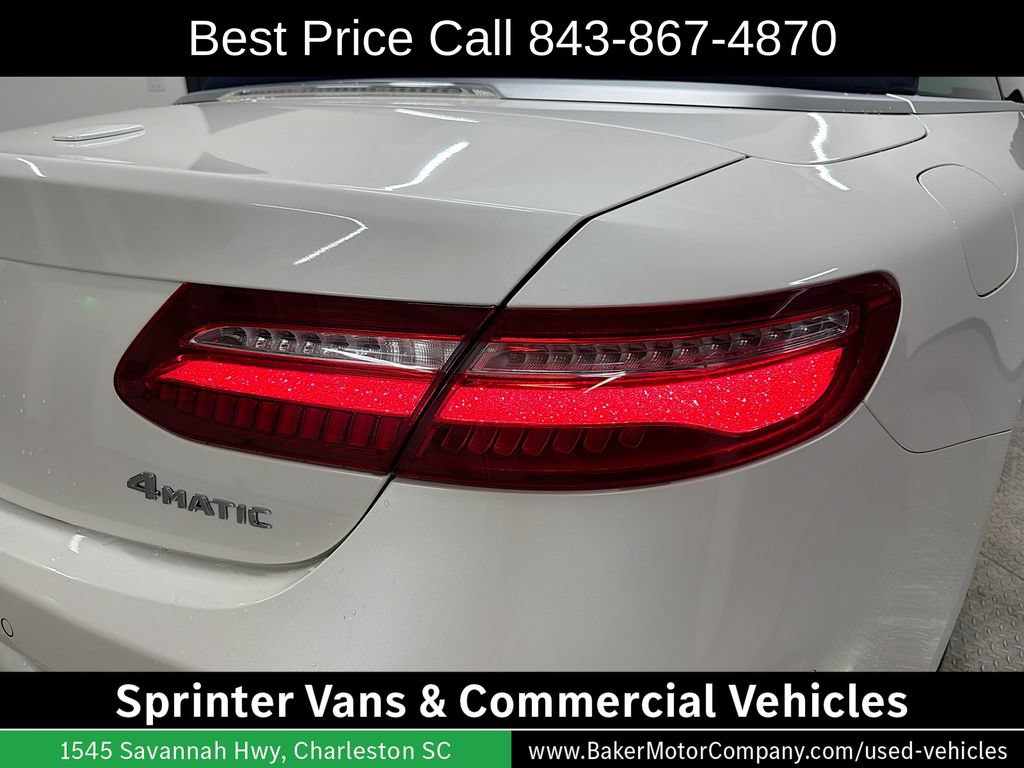 Used 2018 Mercedes-Benz E 400 4MATIC Cabriolet image 32