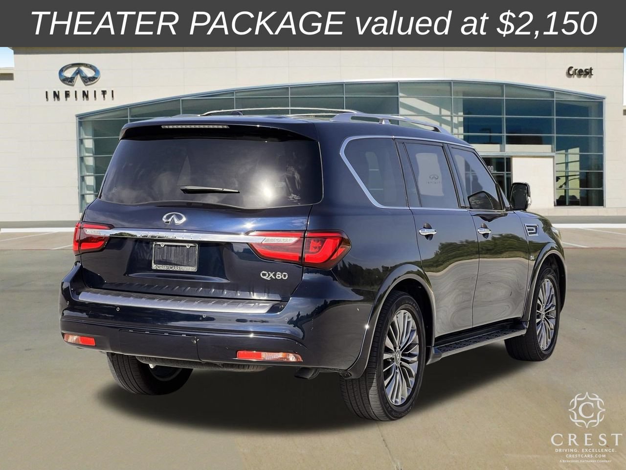 Used 2019 INFINITI QX80 Luxe w/ 22" Wheel Package RWD image 3