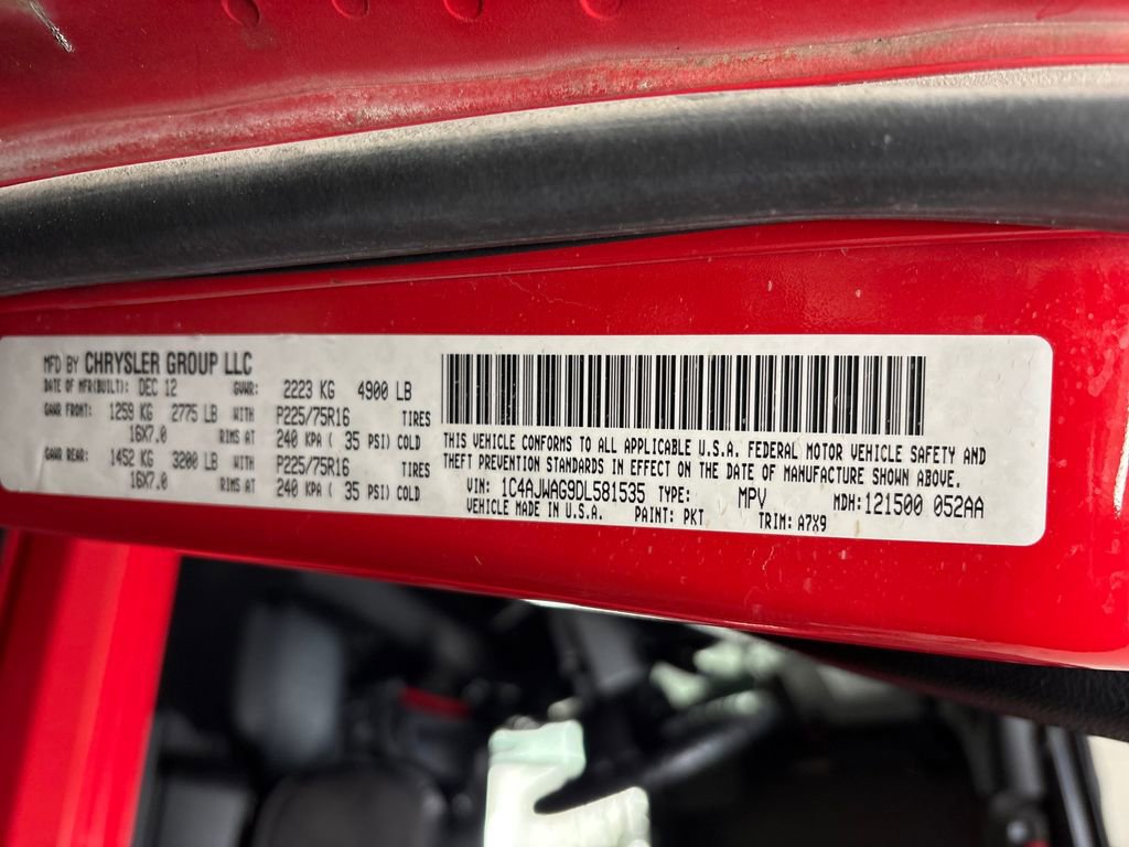 Used 2013 Jeep Wrangler Sport w/ Connectivity Group image 30