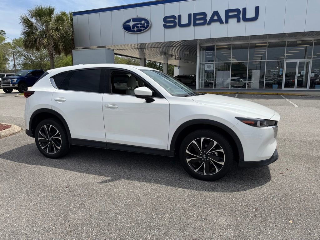 Used 2022 MAZDA CX-5 AWD 2.5 S w/ Premium Package video 1