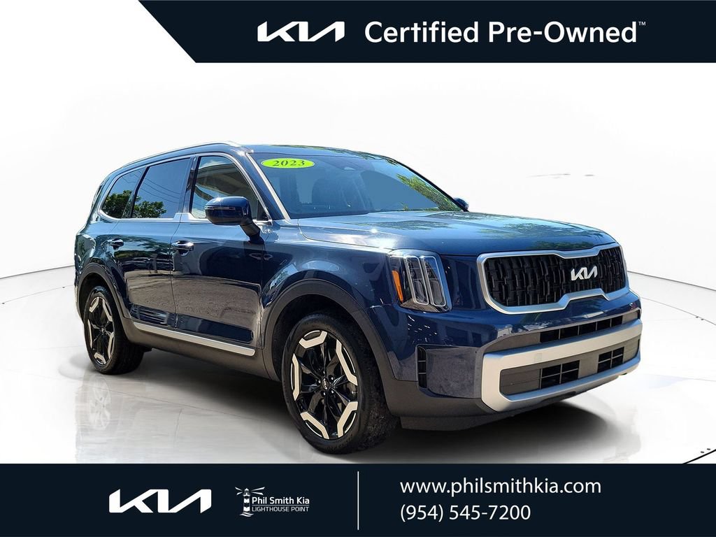 Certified 2023 Kia Telluride EX w/ EX Captain's Chair Package FWD 360° Tour