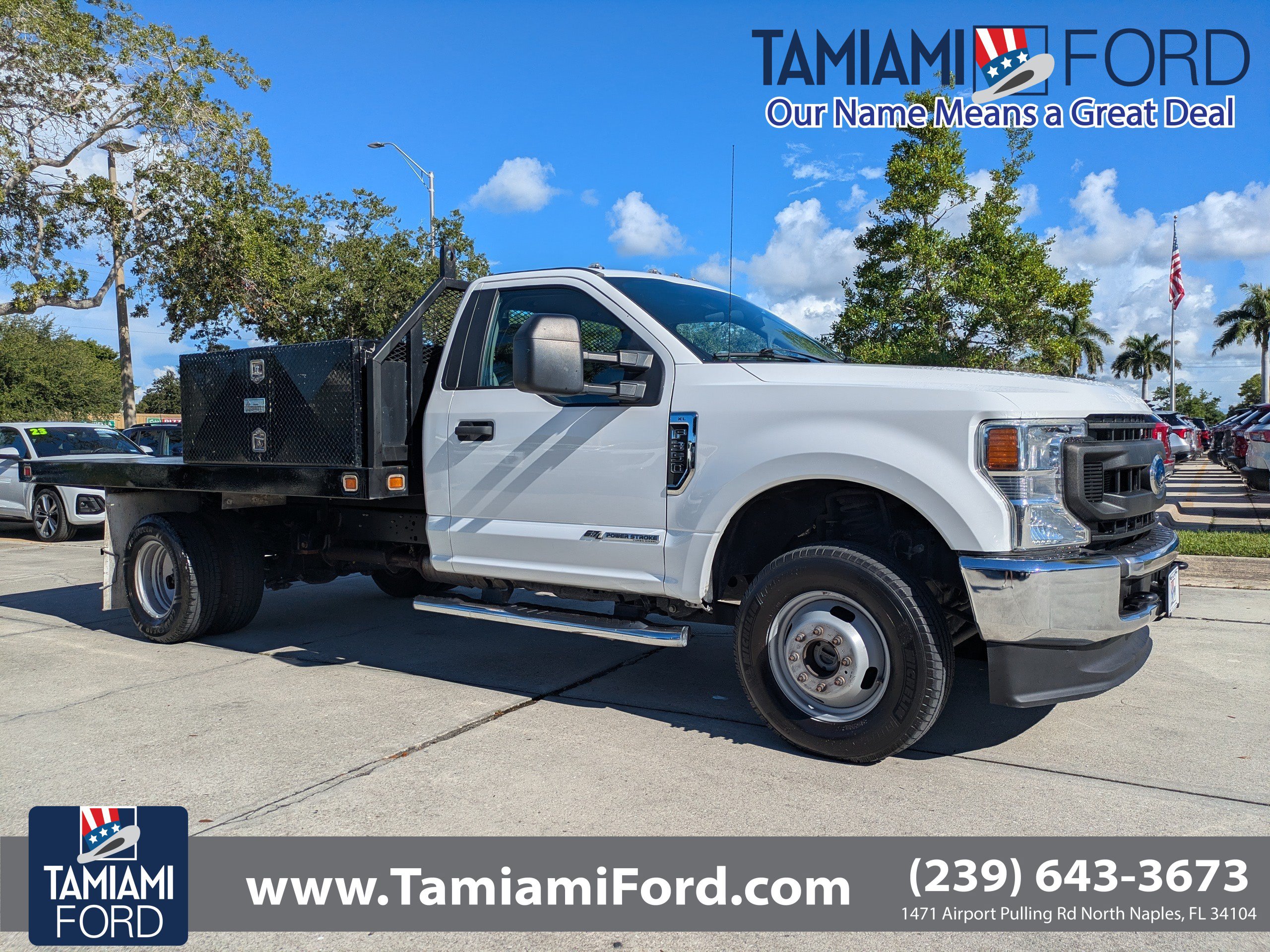 Used 2021 Ford F350 XL w/ Power Equipment Group AWD/4WD image 1