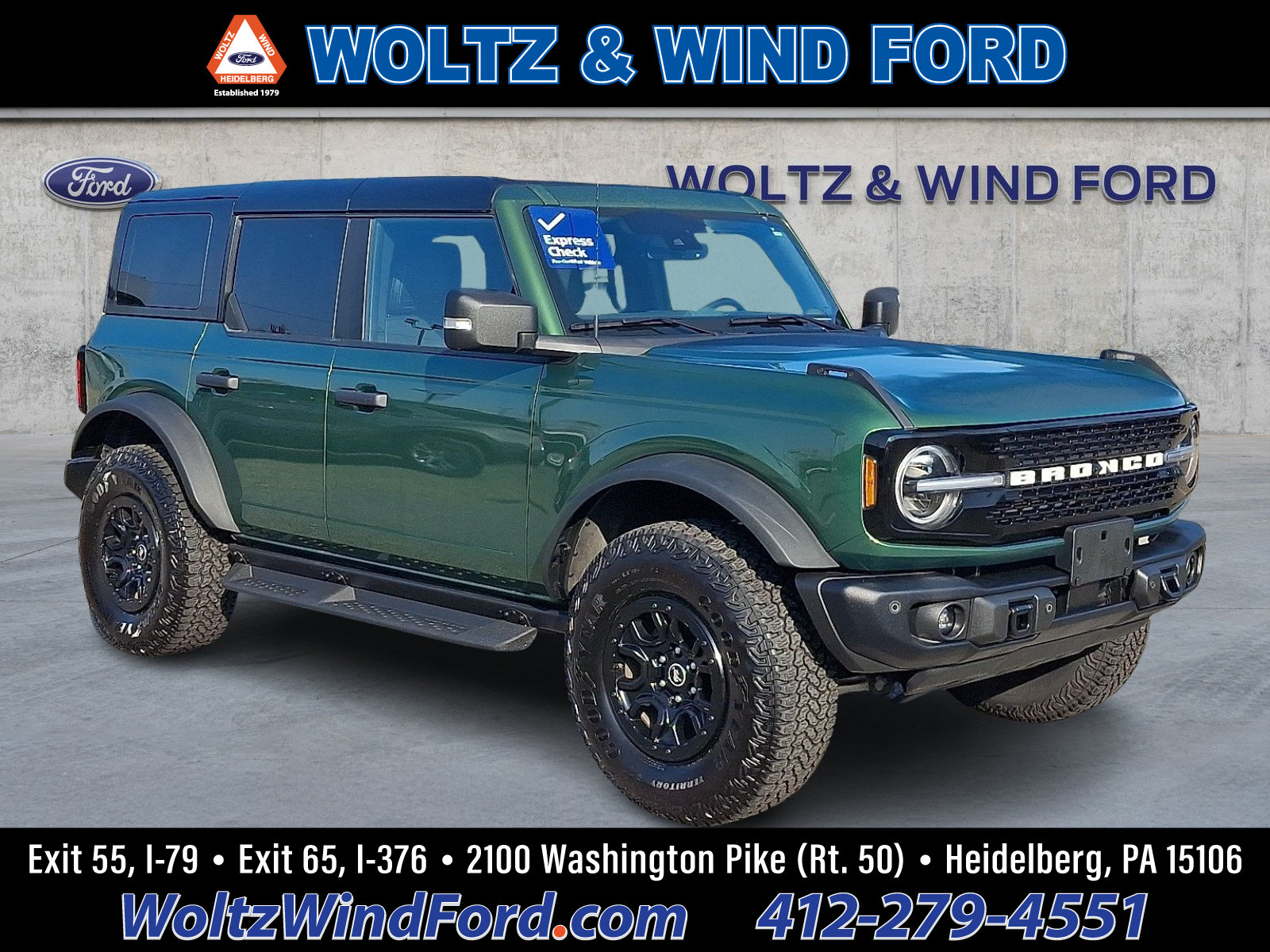 Certified 2025 Ford Bronco Badlands AWD/4WD image 1