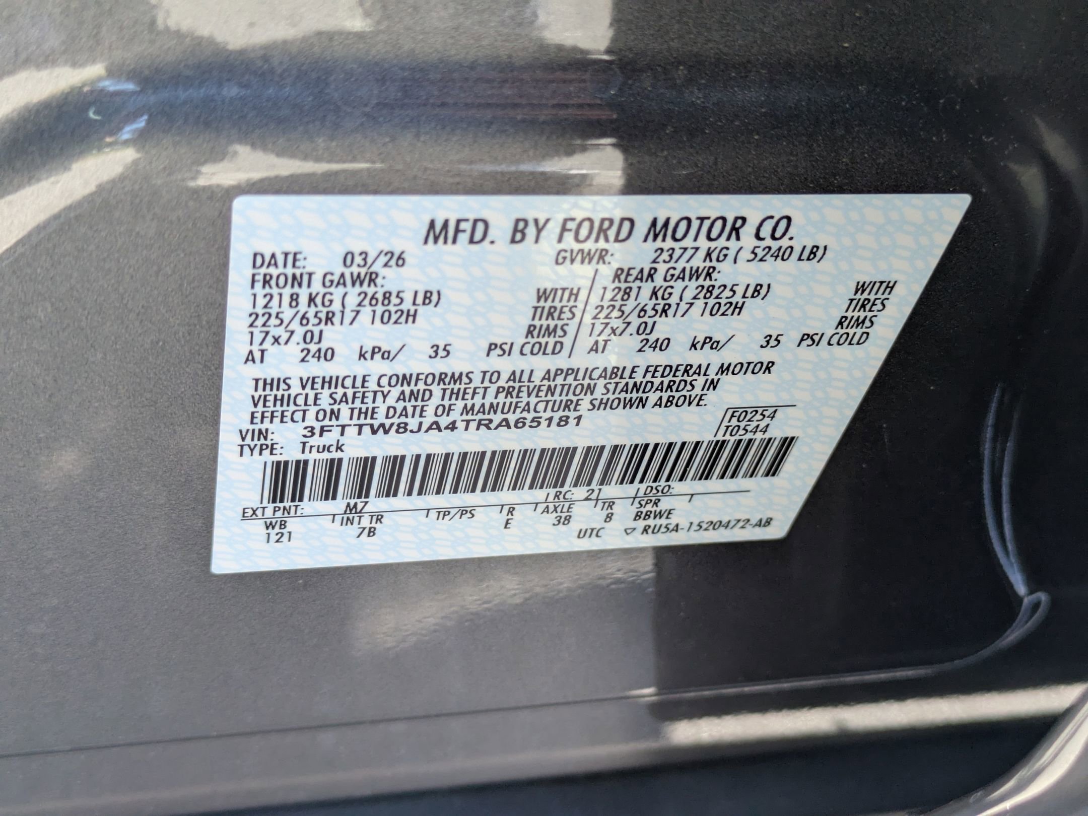 New 2026 Ford Maverick XLT AWD/4WD image 36