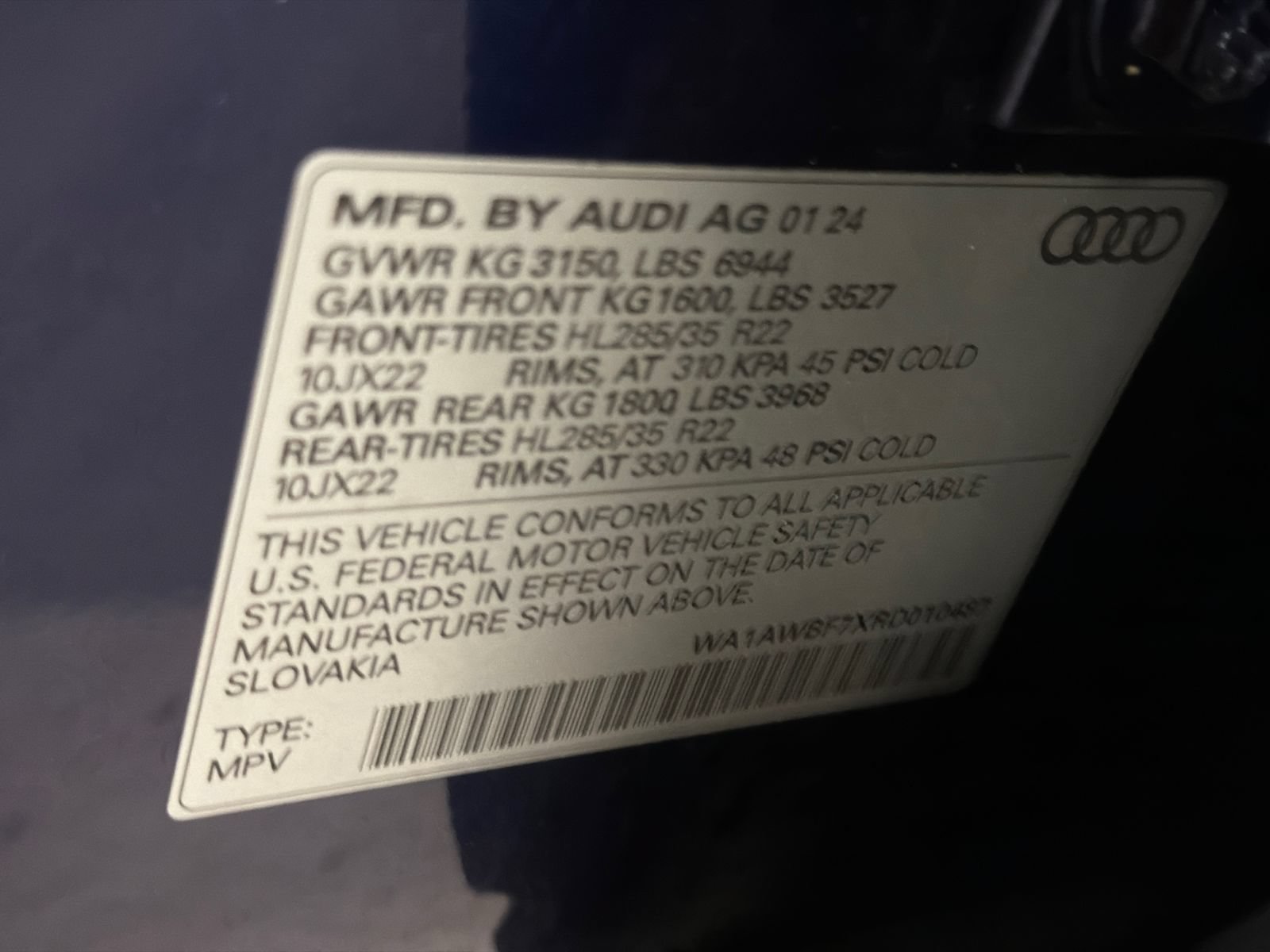 Used 2024 Audi SQ7 Premium Plus w/ Carbon Package AWD/4WD image 18