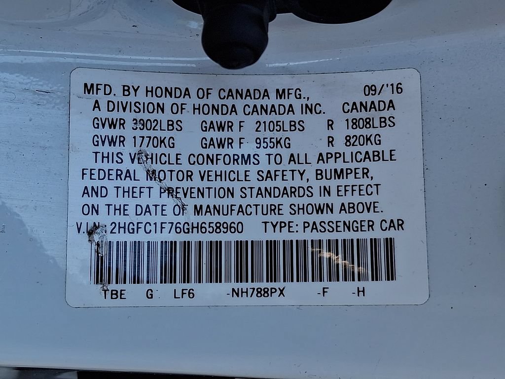 Used 2016 Honda Civic EX-L image 26