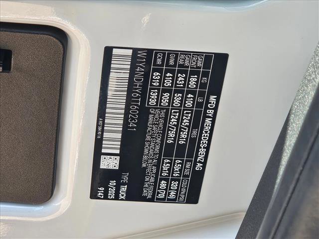 New 2026 Mercedes-Benz Sprinter 2500 image 18