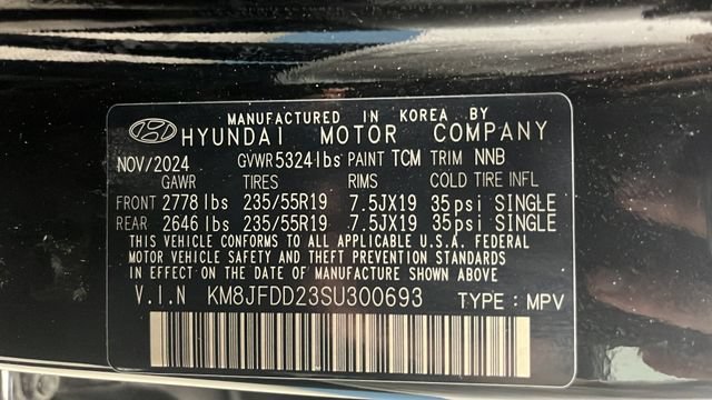 Used 2025 Hyundai Tucson Limited AWD/4WD image 28