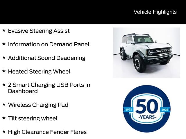 Certified 2023 Ford Bronco Outer Banks w/ Sasquatch Package AWD/4WD image 21