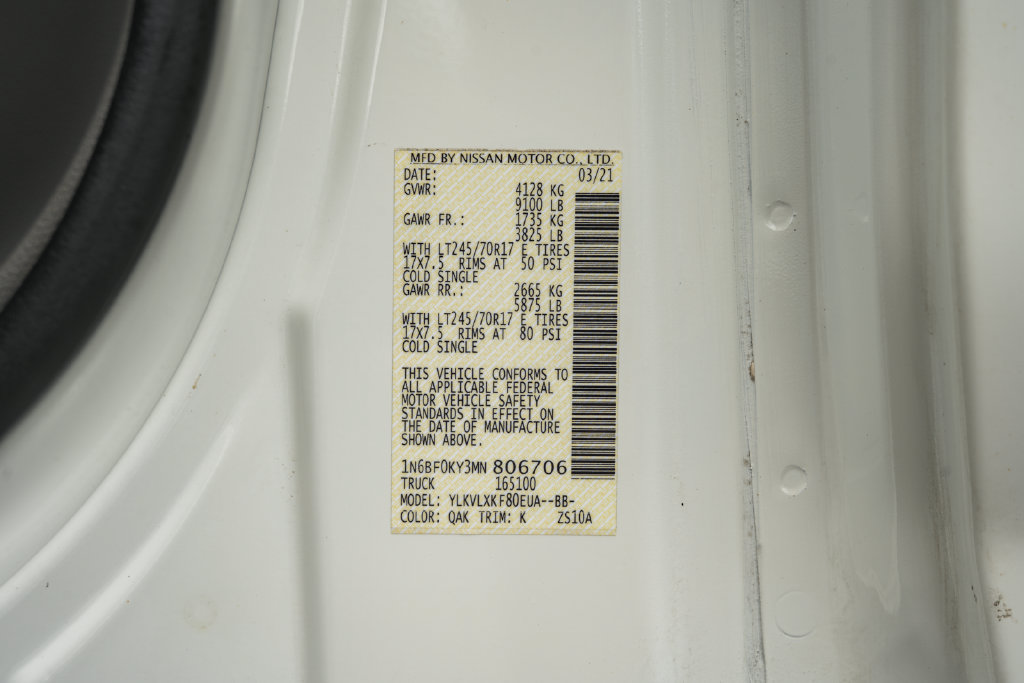 Used 2021 Nissan NV 2500 SV RWD image 42
