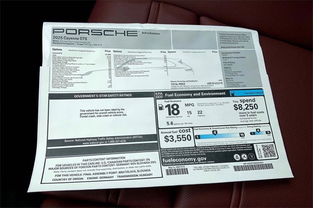 New 2025 Porsche Cayenne GTS image 41