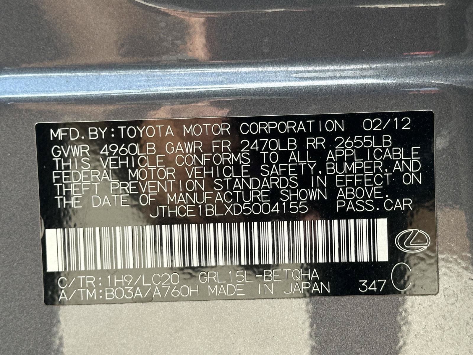 Used 2013 Lexus GS 350 AWD w/ Premium Pkg image 15
