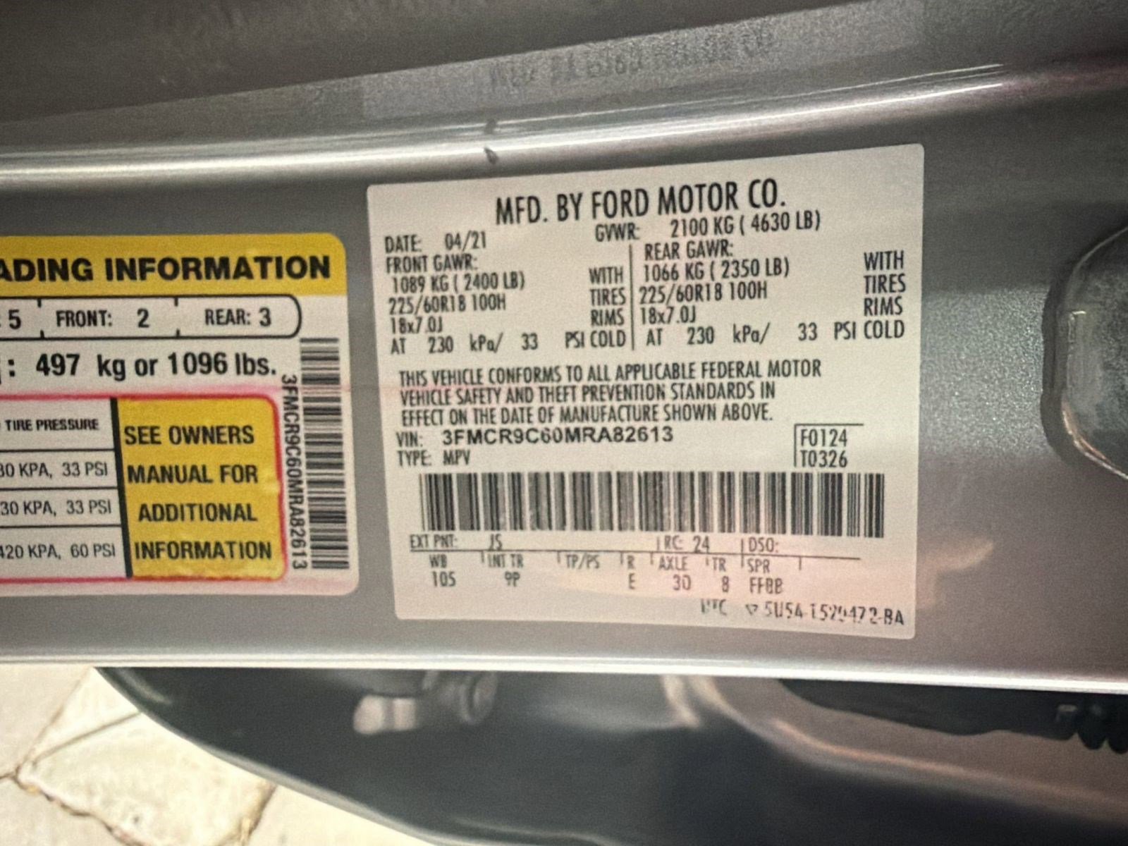 Used 2021 Ford Bronco Sport Outer Banks image 20