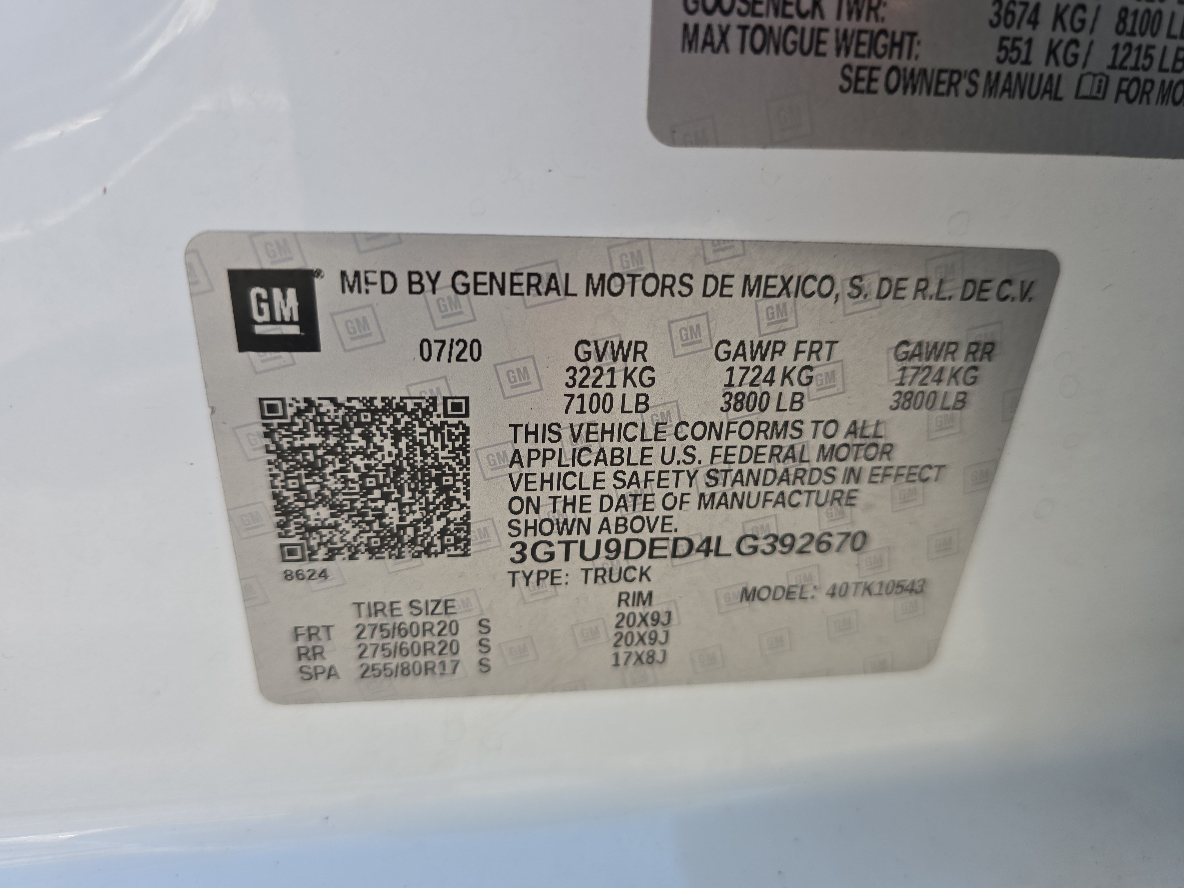 Used 2020 GMC Sierra 1500 SLT w/ SLT Premium Plus Package AWD/4WD image 37