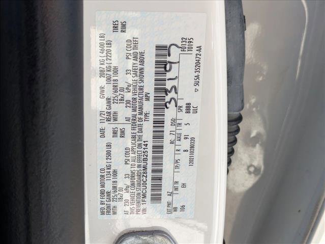 Used 2021 Ford Escape SEL w/ Class II Trailer Tow Package image 25