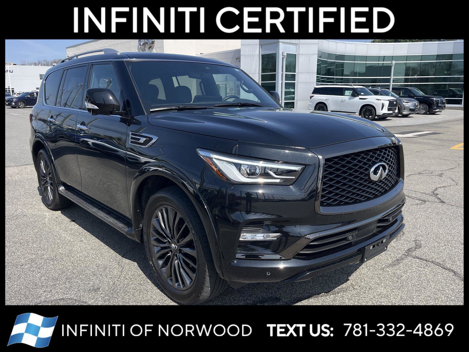 Certified 2024 INFINITI QX80 Sensory