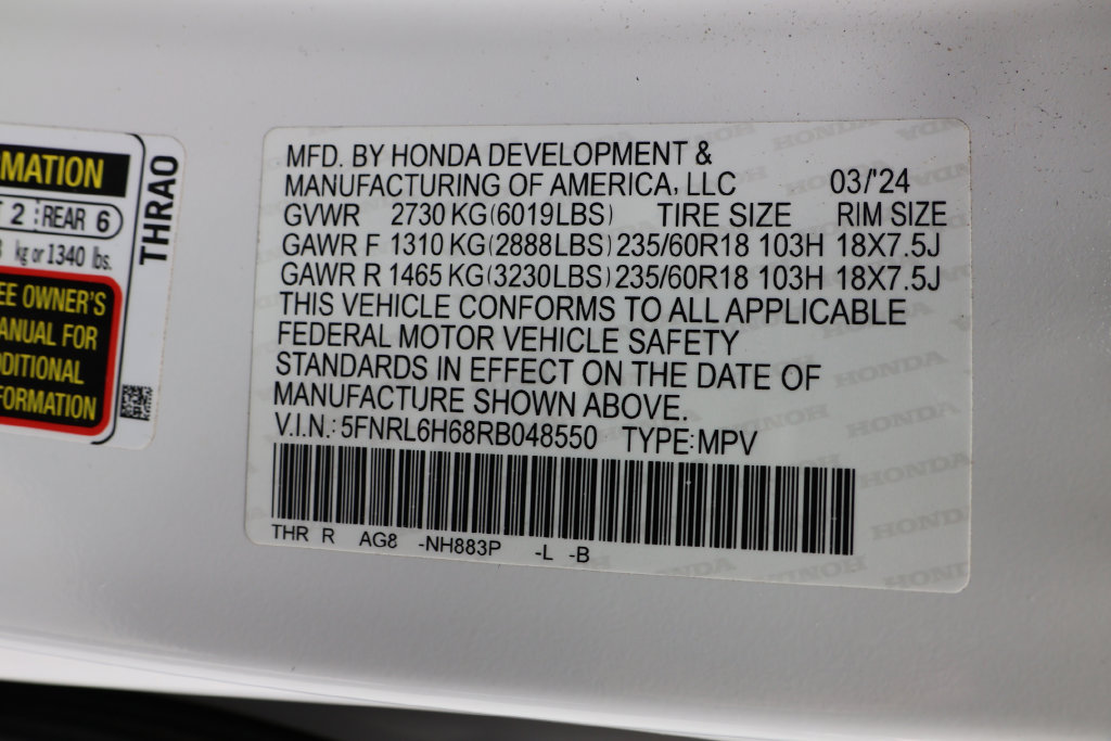 Used 2024 Honda Odyssey EX-L image 36
